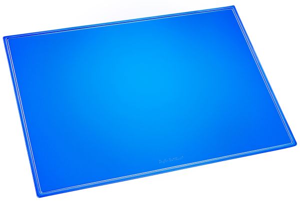 LÄUFER Schreibunterlage Durella 32629 blau-transp. 53x40cm