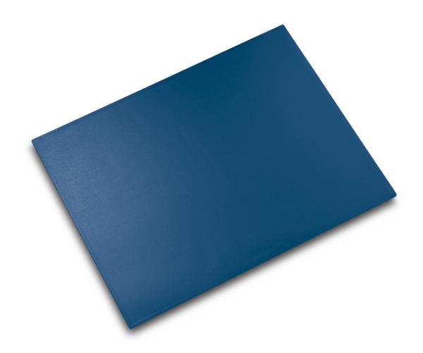 LÄUFER Schreibunterl. Durella 52x65cm 40655 blau