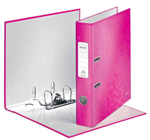 LEITZ Ordner WOW 5,2cm 10060023 pink A4