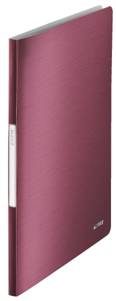 LEITZ Sichtbuch Style PP A4 39590028 granat rot 40 Hüllen