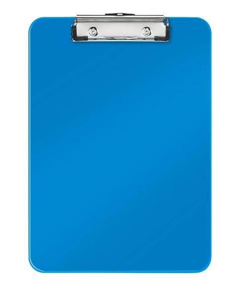 LEITZ Klemmbrett WOW PS A4 39710036 blau 80 Blatt