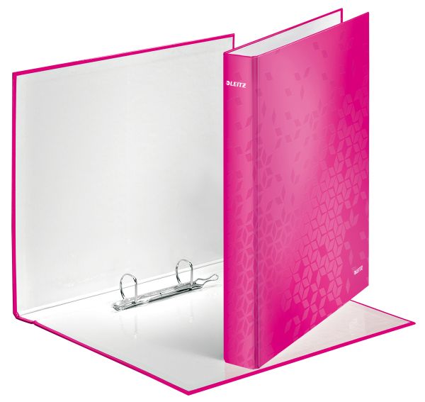 LEITZ Ringbuch WOW A4 42410023 pink