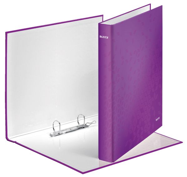 LEITZ Ringbuch WOW A4 42410062 violett