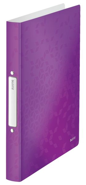 LEITZ Ringbuch WOW PP A4 42570062 violett 25mm