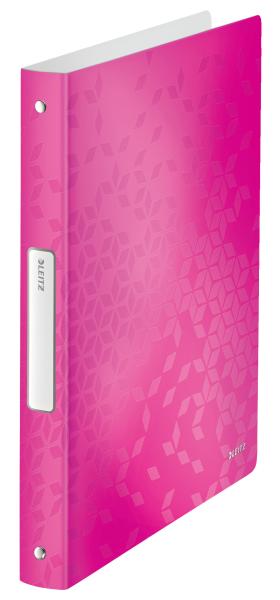 LEITZ Ringbuch WOW PP A4 42580023 pink 25mm