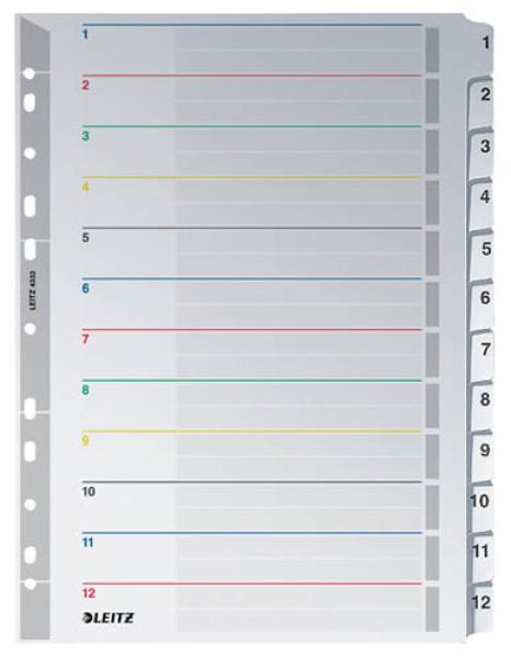 LEITZ Register PP A4 43320000 1-12