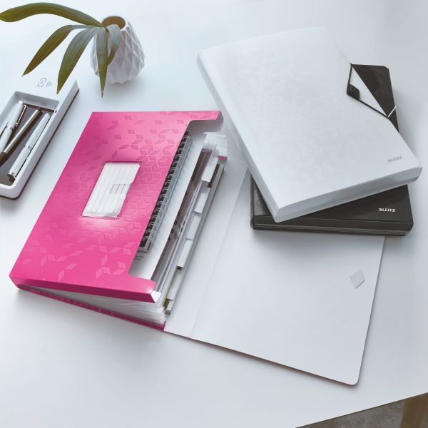 LEITZ Projektmappe WOW A4 45890023 metallic pink