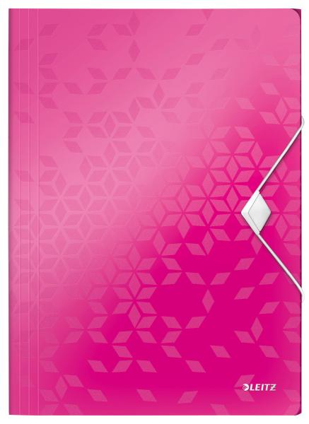 LEITZ Sammelmappe WOW A4 45990023 pink für 150 Blatt