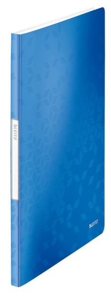 LEITZ Sichtbuch WOW PP A4 46310036 blau 20 Hüllen