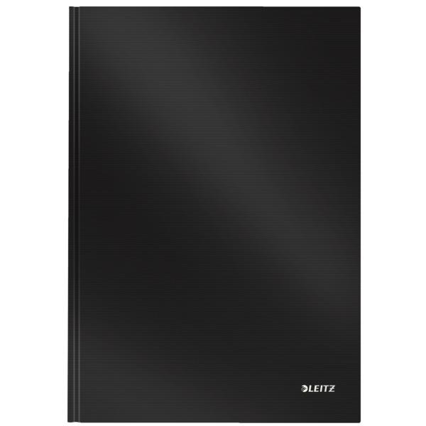 LEITZ Notizbuch Solid, Hardcover A4 46650095 liniert schwarz