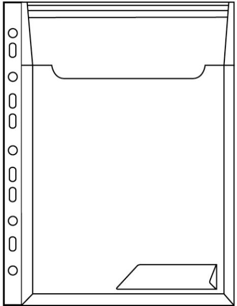 LEITZ Combifile 4727-00-03 Maxi, PP transp. 200my 3 Stk.