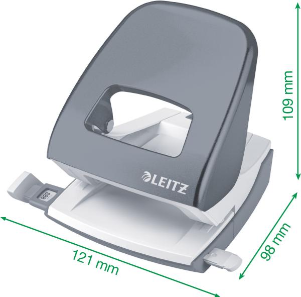 LEITZ Bürolocher NeXXt WOW 5008 5008-10-26 rot 30 Blatt