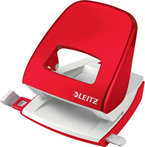 LEITZ Bürolocher NeXXt WOW 5008 5008-10-26 rot 30 Blatt