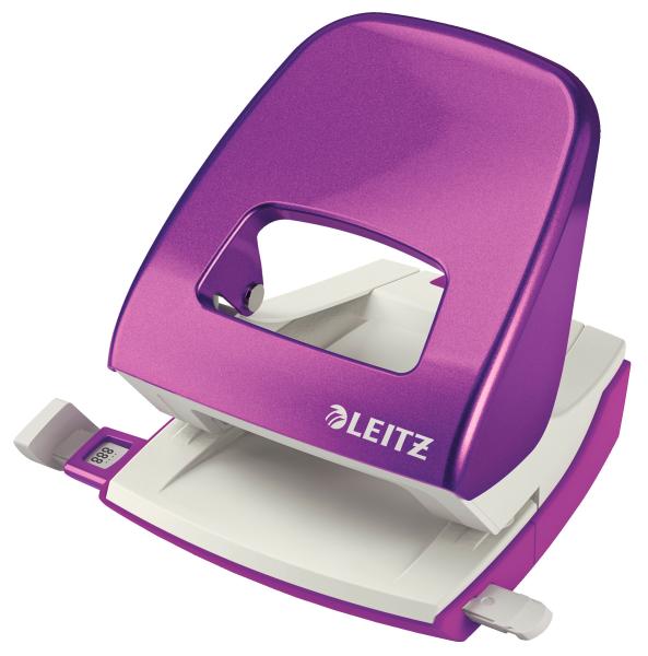 LEITZ Bürolocher NewNeXXt WOW 5.5mm 50082062 violett für 30 Blatt