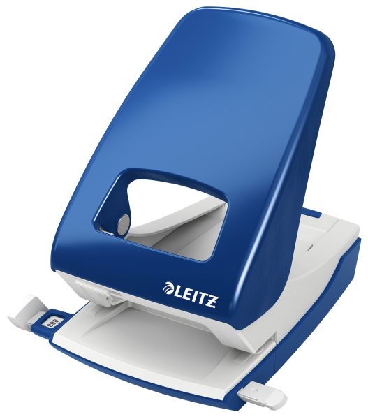 LEITZ Bürolocher NewNeXXt 5.5mm 51380035 blau f. 40 Blatt