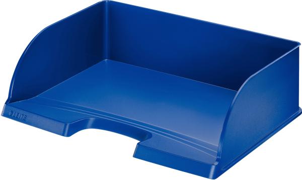 LEITZ Briefkorb Jumbo Plus quer 52190035 blau