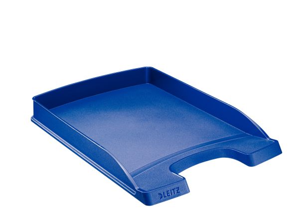 LEITZ Plus Briefkorb, flach A4 52370035 blau