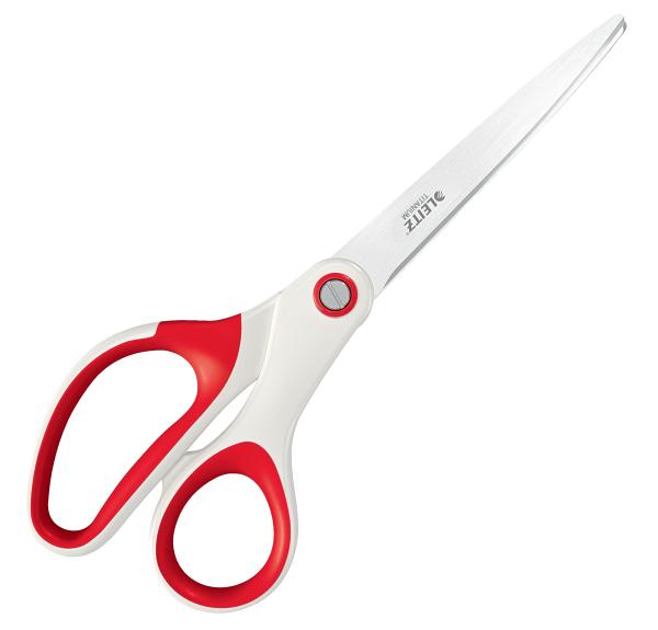 LEITZ Titan Schere WOW 5319-20-26 weiss/rot 20.5 cm