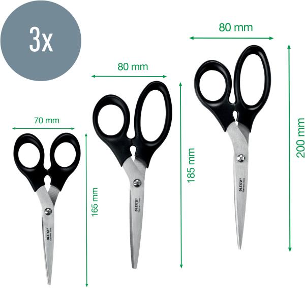 Leitz edelstahl scherenset 3-teilig 5426-00-95 16.5/18.5/20cm - Leitz-5426-00-95-4002432138272-04.jpg