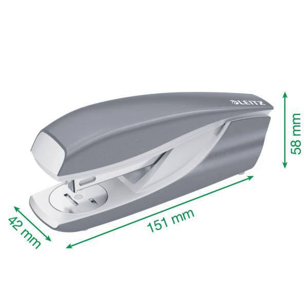 LEITZ Heftgerät NeXXt WOW 5502 5502-10-26 rot 30 Blatt