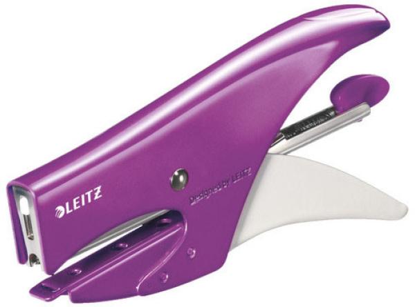 LEITZ Heftzange WOW 1.5mm 55312062 violett für 15 Blatt