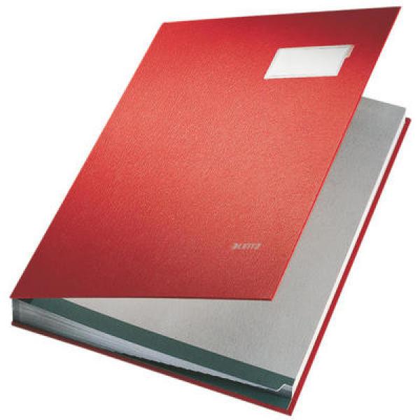 LEITZ Unterschriftsmappen 57000025 rot 20 Fächer