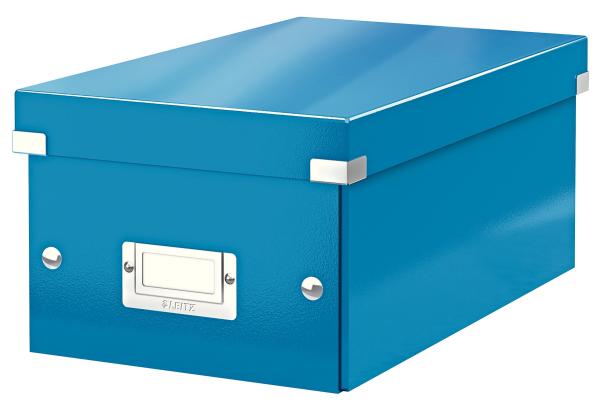 LEITZ Click & Store DVD-Box 60420036 blau 206x135x320mm