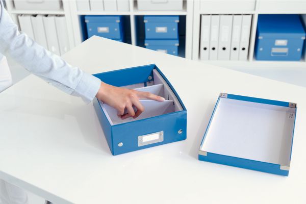 LEITZ Click&Store Box 220x100x285mm 60570036 blau