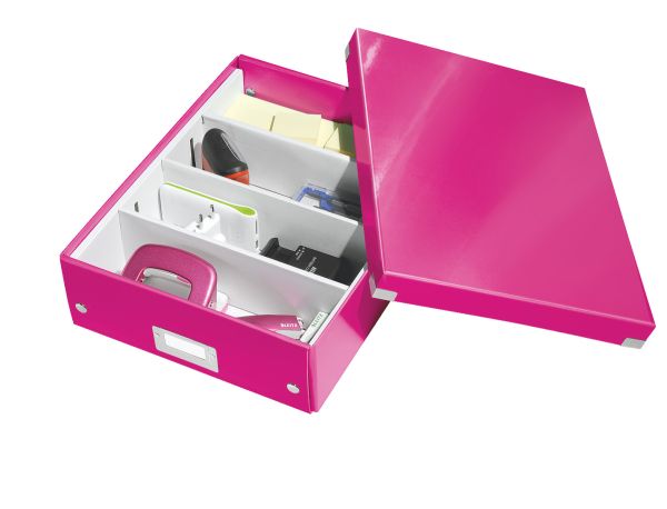 LEITZ Click&Store Box 280x100x370mm 60580023 pink