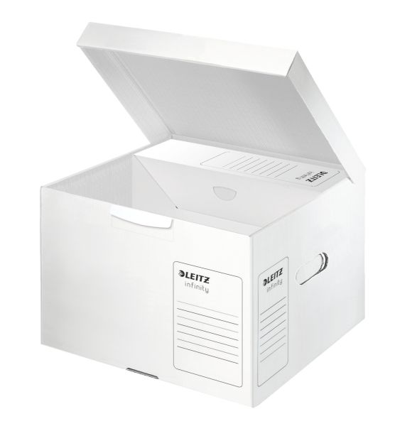 LEITZ Archiv-Container Infinity Gr.M 61030000 weiss 350x320x265mm