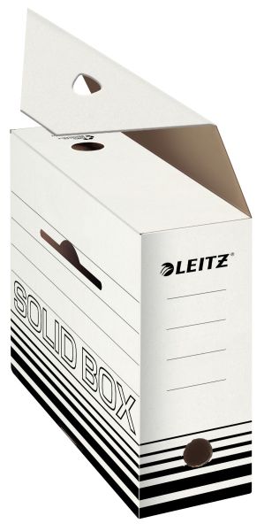 LEITZ Archiv-Box Solid A4 6128-00-01 weiss