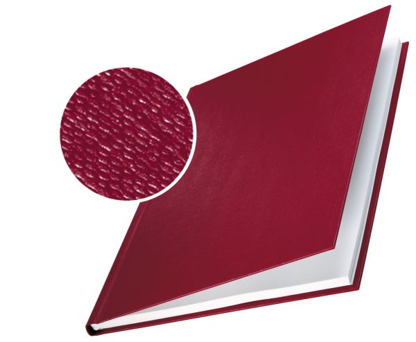 LEITZ Buchbindemappe 3,5mm A4 73900028 bordeaux 10 Stück