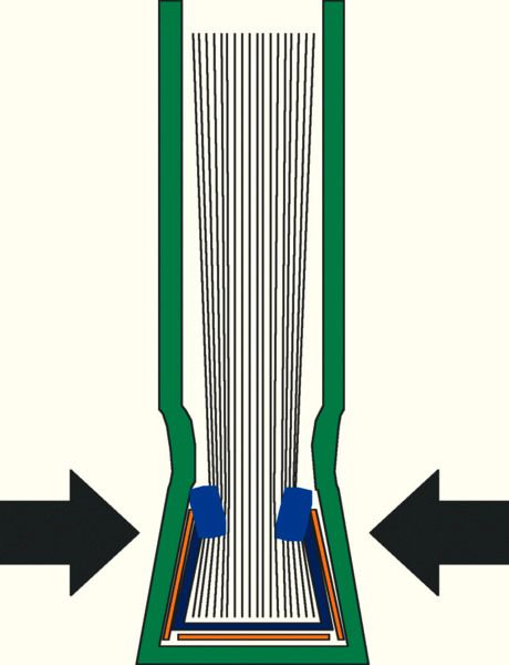 LEITZ Buchbindemappe 3,5mm A4 73900035 blau 10 Stück