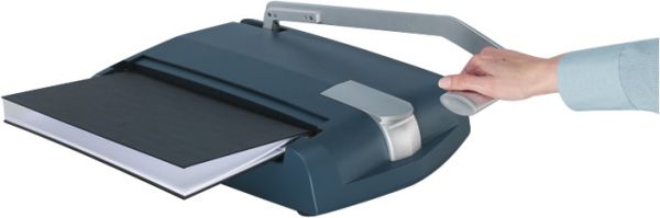 LEITZ Ent-Binder für impressBIND 140 74480000 silber/blau 50x7x340mm