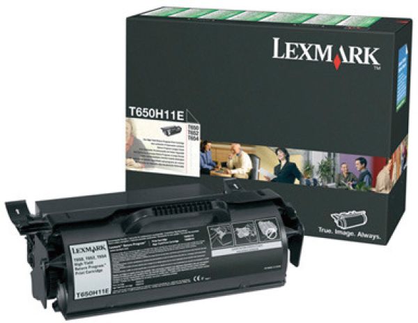 LEXMARK Toner-Modul HY return schwarz T650H11E T652/654 25'000 Seiten