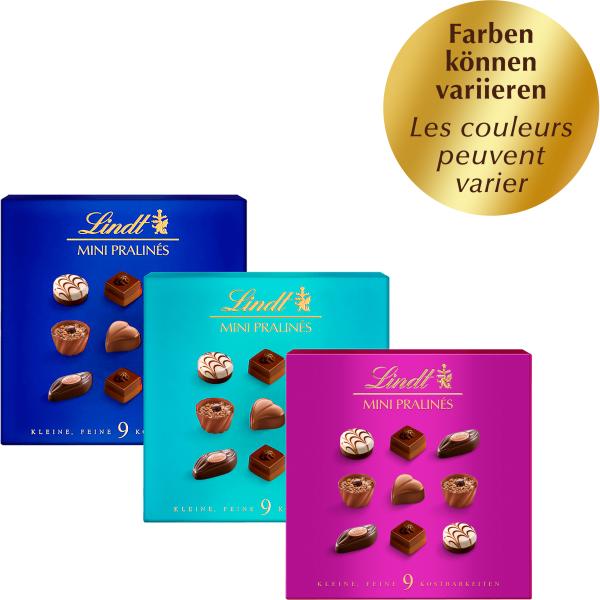 LINDT Mini Pralinés 639517 Assortiert 44g