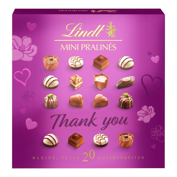 LINDT Mini Pralinés 639698 Thank you 100g