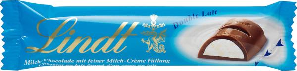 LINDT Schokoladenriegel 648800 Double Lait 18x38g