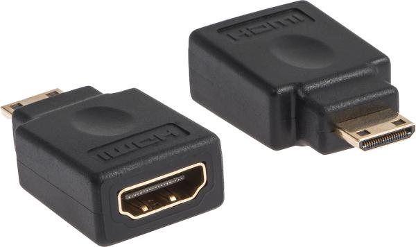 LINK2GO Adapter Mini-HDMI - HDMI AD5111BB male/female