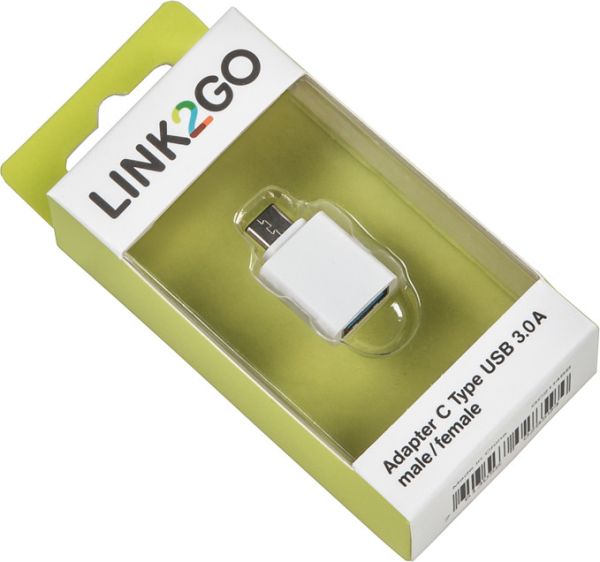 LINK2GO Adapter C Type - USB 3.0 A AD6111WB male/female