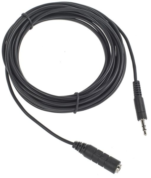 LINK2GO Stereo Extenstion Cable SC3111PBB male/female, 5.0m