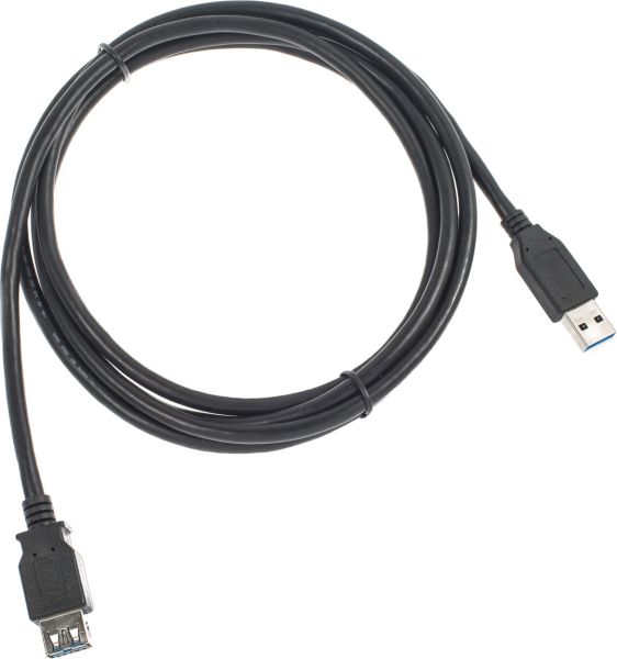 LINK2GO USB 3.0 cable A-A US3111KBB male/female, 2.0m