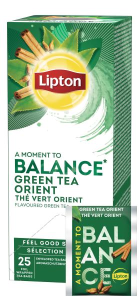 LIPTON Grüner Tee Orient 4091056 25 Beutel