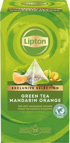 LIPTON Mandarine - Orange Tee 4091073 25 Pyramiden