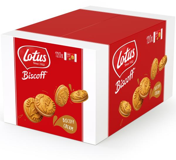 LOTUS Biscoff Sandwich Cream 73641 120 x 1 Stk.