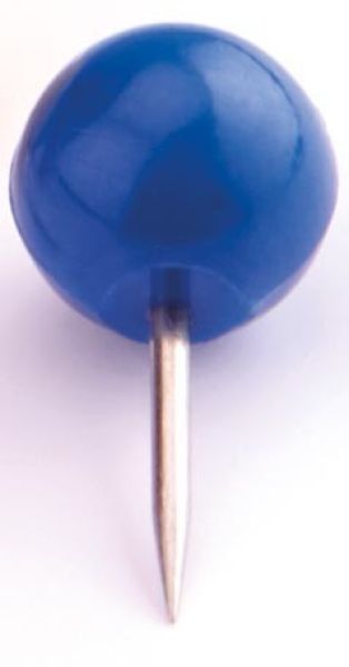 MAGNETOPLAN Pinwand-Nadeln 111165103 blau, 6x17mm 100 Stück