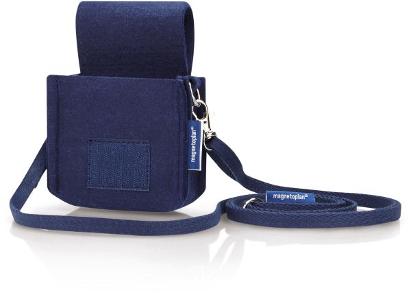 MAGNETOPLAN Moderatorentasche ecoAware 11124 blau, Filz 110x150x70mm