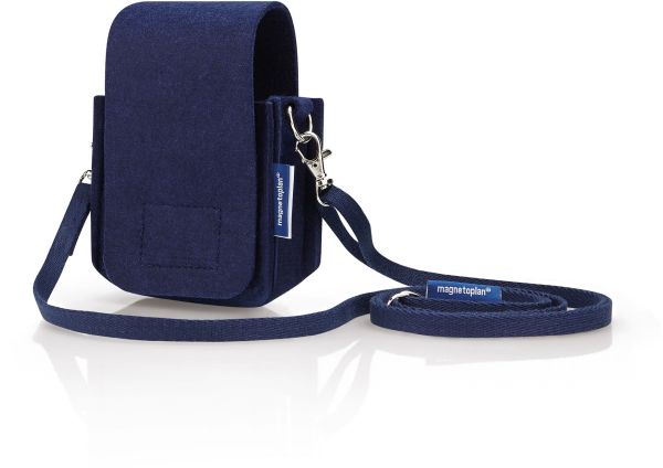 MAGNETOPLAN Moderatorentasche ecoAware 11124 blau, Filz 110x150x70mm