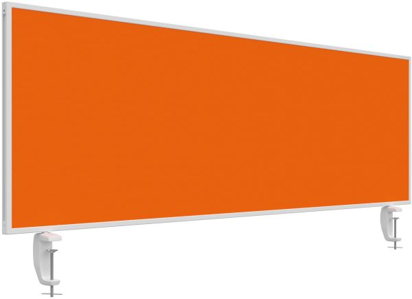 MAGNETOPLAN Tischtrennwand VarioPin 1116044 orange 1600x500mm