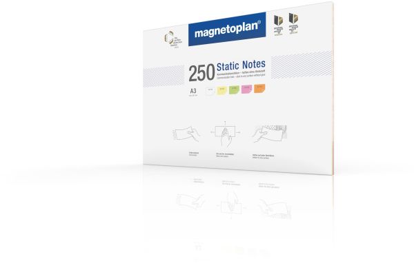 MAGNETOPLAN Static Notes A3 11250310 ass. 250 Stück